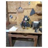 Craftsman 10 inch radial arm saw with wooden