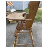 Hedstrom Company Oak Hill wooden high chair