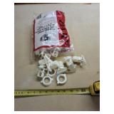 Bag of round post tape insulators