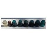 Old glass insulators