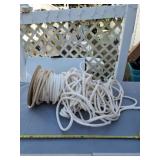 Spool of upholstery trim rope