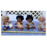 Four Adopt A Nordic dolls -1974