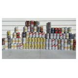 Coors, Budweiser and more older beer cans