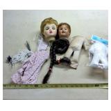 Doll heads and bodies