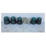 Old glass insulators