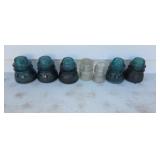 Old glass insulators