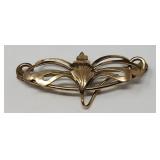 11/20 12k GF Brooch 2.55g