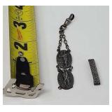 Sterling Fob & Barrette 8.5g