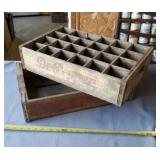 Dr. Pepper and Pepsi old wooden crates