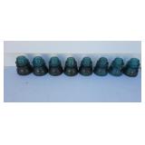 Old glass insulators