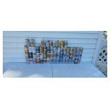 Old beer can collection 