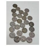 26- Jefferson Silver Nickels