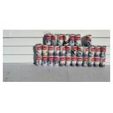 Schmidt older empty beer cans