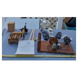 Carpet rug cutter for woven throw rugs and a