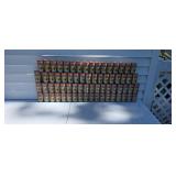 Fall staff George Washington collector beer cans