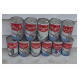 Schmidt beer collector cans