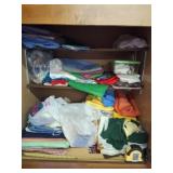 Contents of cabinet only, material