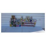 Old beer can collection from the 70s