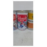 Schmidt Beer & Rheinlander beer vintage cans