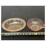 Pink Depression Glass