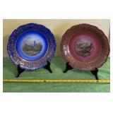 Germany collector quail and pheasant plates with