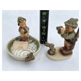 Goebel West Germany Figurines- #373 Just Fishing