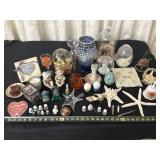 Rs Prussia Hat Pin Holder- chipped, Large Marble