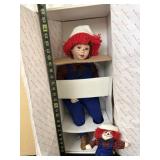 Danbury Mint Andy Porcelain Doll