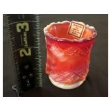 Imperial Slag Glass Tooth Pick Holder