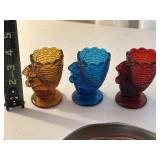 LG Wright Bunny Rabbit Egg Cup toothpick holders
