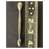 antique Sterling Silver anointing Spoon 5grams