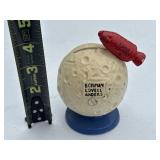 Cast Iron Apollo 8 Coin Bank