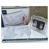 Mikasa Crystal Tray, Frame