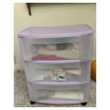 Sterilite 3drawer Storage & Contents