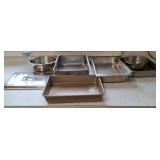 Stainless steel food servers and more