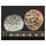 Glass paperweights