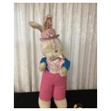 Whitmann Candy 1964 display bunny 36ï¿½ tall to tip