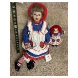 Danbury Mint Ann Porcelain Doll