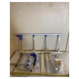 Bed rails and bathtub clip on handle