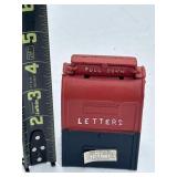 Cast Iron Letter Box Coin Bank