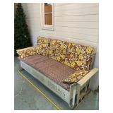 71 x 29 glider with cushions