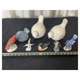 Bird Figurines- Royal Copenhagen, Lefton
