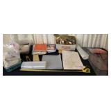 Quilting and sewing lot with books and measuring
