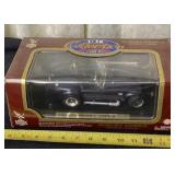 1964 Shelby Cobra 1:18 scale die cast on stand in