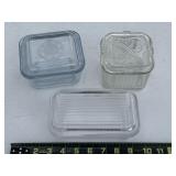Refrigerator Dishes- one lid chipped