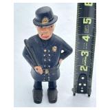 Cast Iron Policeman Coin Bank
