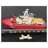 Rare Vintage Squirting Fire Boat- Battery