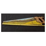 Hand painted saw from Candice