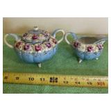 Vintage Japanese Porcelain cream and sugar