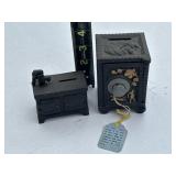 Cast Iron Coin Banks